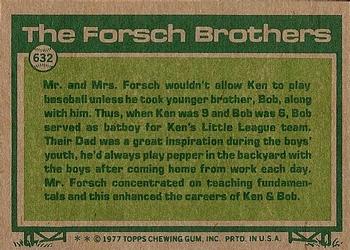 Bob Forsch / Ken Forsch  baseball card collectible - Main Image 2