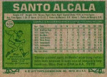 Santo Alcala  baseball card collectible - Main Image 2