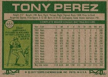 Tony Perez  baseball card collectible - Main Image 2