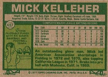 Mick Kelleher  baseball card collectible - Main Image 2