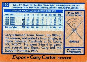 Gary Carter  baseball card collectible - Main Image 2