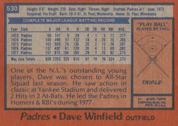 Dave Winfield  baseball card collectible - Main Image 2