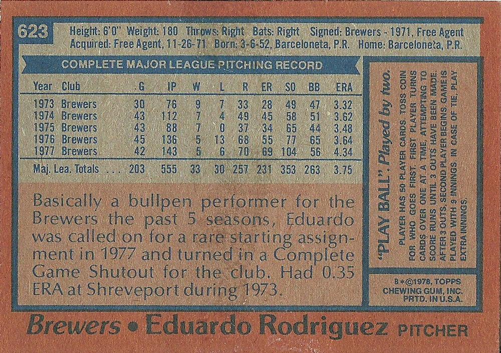 Eduardo Rodriguez  baseball card collectible - Main Image 2