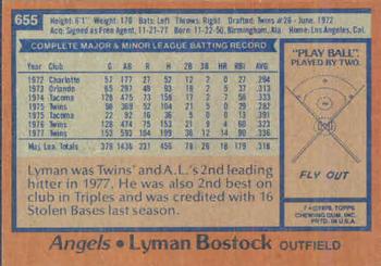 Lyman Bostock  baseball card collectible - Main Image 2