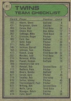 Minnesota Twins / Gene Mauch  baseball card collectible - Main Image 2