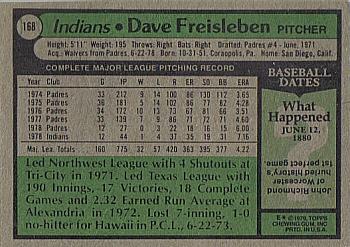 Dave Freisleben  baseball card collectible - Main Image 2