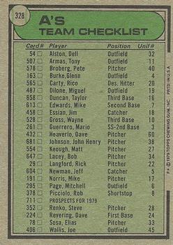 Oakland A’s / Jack McKeon  baseball card collectible - Main Image 2