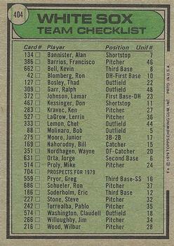 Chicago White Sox / Don Kessinger  baseball card collectible - Main Image 2