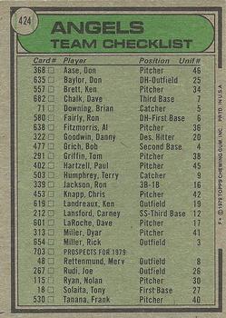 California Angels / Jim Fregosi  baseball card collectible - Main Image 2