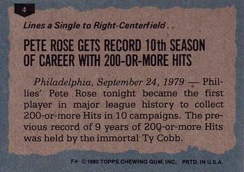 Pete Rose  baseball card collectible - Main Image 2