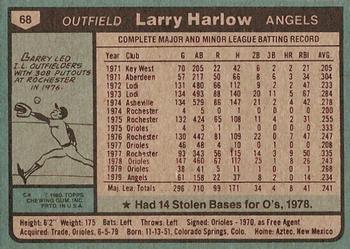 Larry Harlow  baseball card collectible - Main Image 2