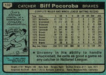 Biff Pocoroba  baseball card collectible - Main Image 2