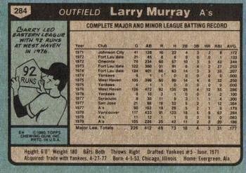 Larry Murray  baseball card collectible - Main Image 2