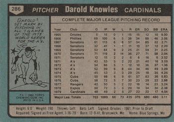 Darold Knowles  baseball card collectible - Main Image 2