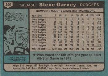 Steve Garvey  baseball card collectible - Main Image 2