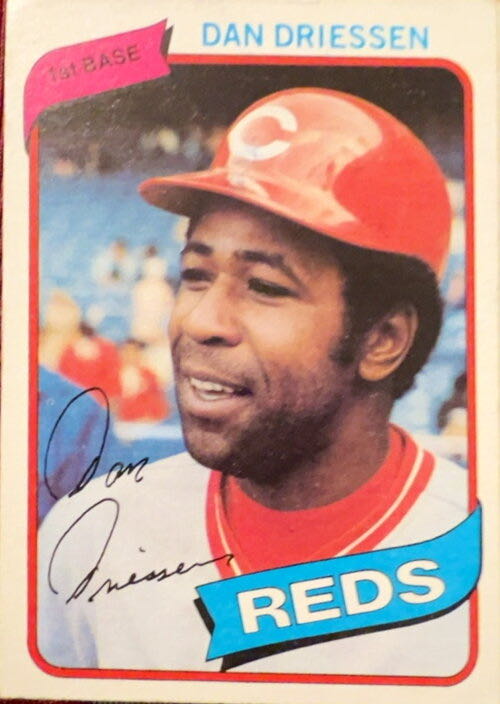 Dan Driessen  baseball card collectible - Main Image 3