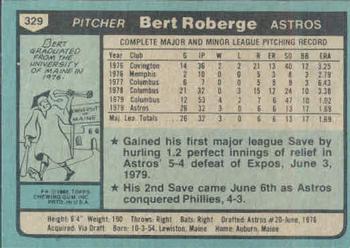 Bert Roberge  baseball card collectible - Main Image 2