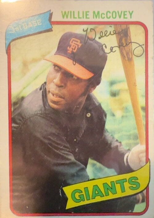Willie McCovey  baseball card collectible - Main Image 3