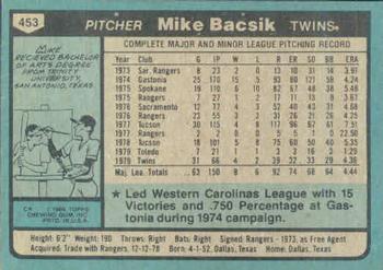 Mike Bacsik  baseball card collectible - Main Image 2