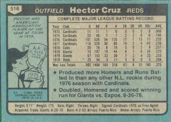 Hector Cruz  baseball card collectible - Main Image 2