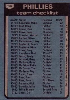 Philadelphia Phillies / Dallas Green  baseball card collectible - Main Image 2