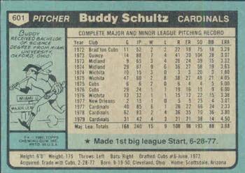 Buddy Schultz  baseball card collectible - Main Image 2