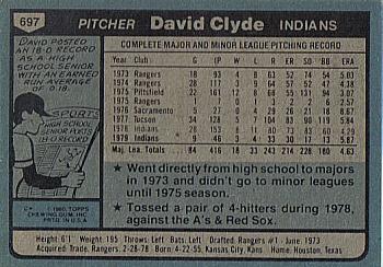 David Clyde  baseball card collectible - Main Image 2