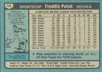 Freddie Patek  baseball card collectible - Main Image 2