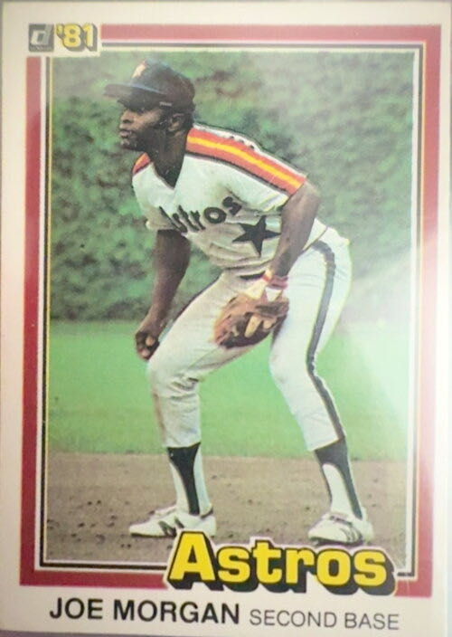 Joe Morgan  baseball card collectible - Main Image 3