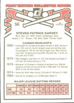 Steve Garvey  baseball card collectible - Main Image 2