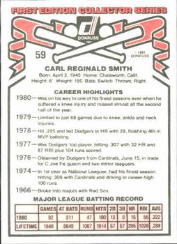Reggie Smith  baseball card collectible - Main Image 2