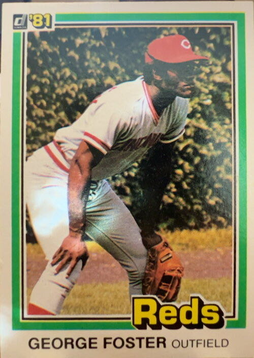 George Foster  baseball card collectible - Main Image 3