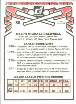 Mike Caldwell  baseball card collectible - Main Image 2