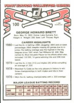 George Brett  baseball card collectible - Main Image 2