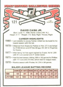 Dave Cash  baseball card collectible - Main Image 2
