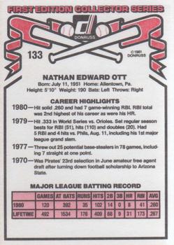 Ed Ott  baseball card collectible - Main Image 2