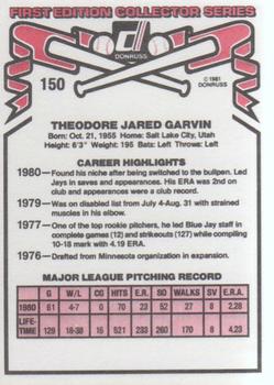Jerry Garvin  baseball card collectible - Main Image 2