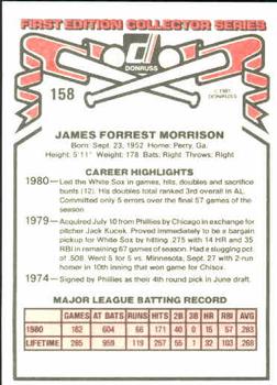 Jim Morrison  baseball card collectible - Main Image 2