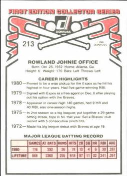 Rowland Office  baseball card collectible - Main Image 2