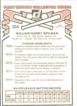 Harry Spilman  baseball card collectible - Main Image 2