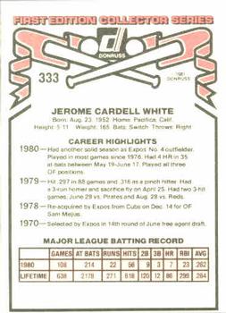 Jerry White  baseball card collectible - Main Image 2