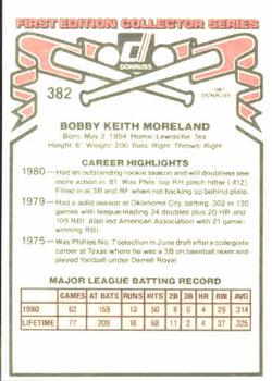 Keith Moreland  baseball card collectible - Main Image 2