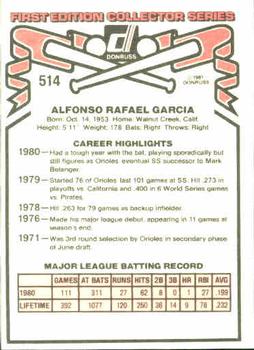 Kiko Garcia  baseball card collectible - Main Image 2