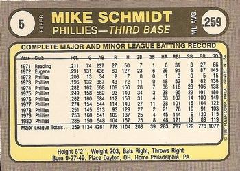 Mike Schmidt  baseball card collectible - Main Image 2