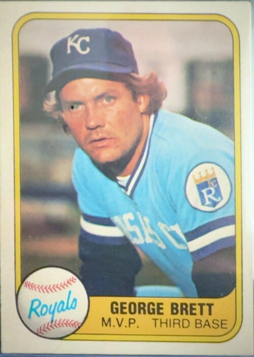 George Brett  baseball card collectible - Main Image 3