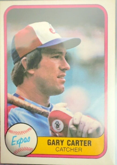 Gary Carter  baseball card collectible - Main Image 3