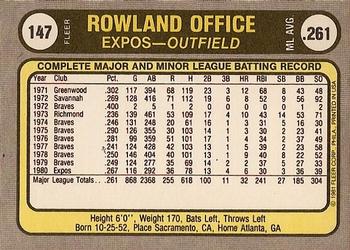Rowland Office  baseball card collectible - Main Image 2