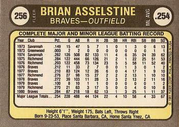 Brian Asselstine  baseball card collectible - Main Image 2
