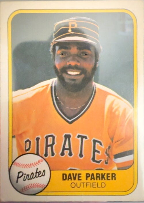 Dave Parker  baseball card collectible - Main Image 3