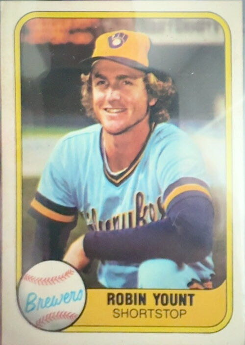 Robin Yount  baseball card collectible - Main Image 3